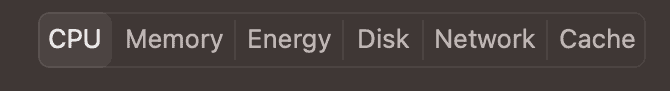 CPU, Memory, Energy, Disk, Network, and Cache