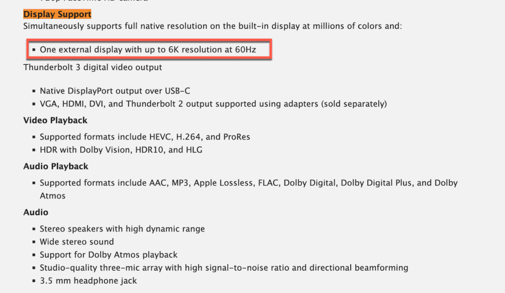 External Monitors - Display Supports