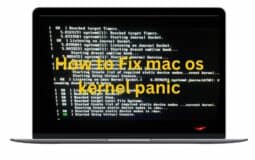 How to Fix mac os kernel panic