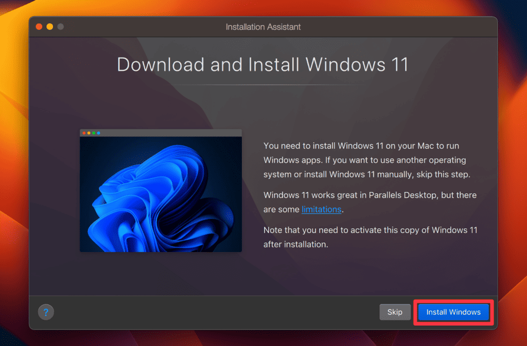 Install Windows 11 in Virtual Machine