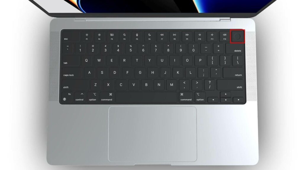 Power Button on you MacBook