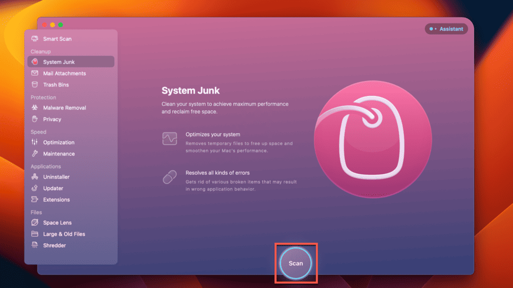 Scan System Junk