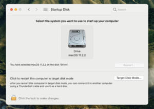 how to make space on macbook air startup disk