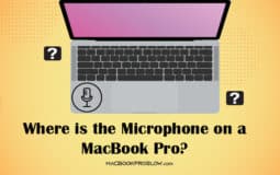 Where is the Microphone on a MacBook Pro?