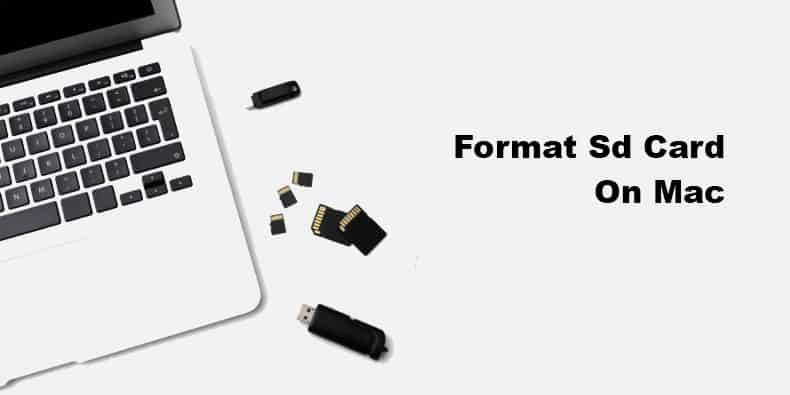 format sd card on mac
