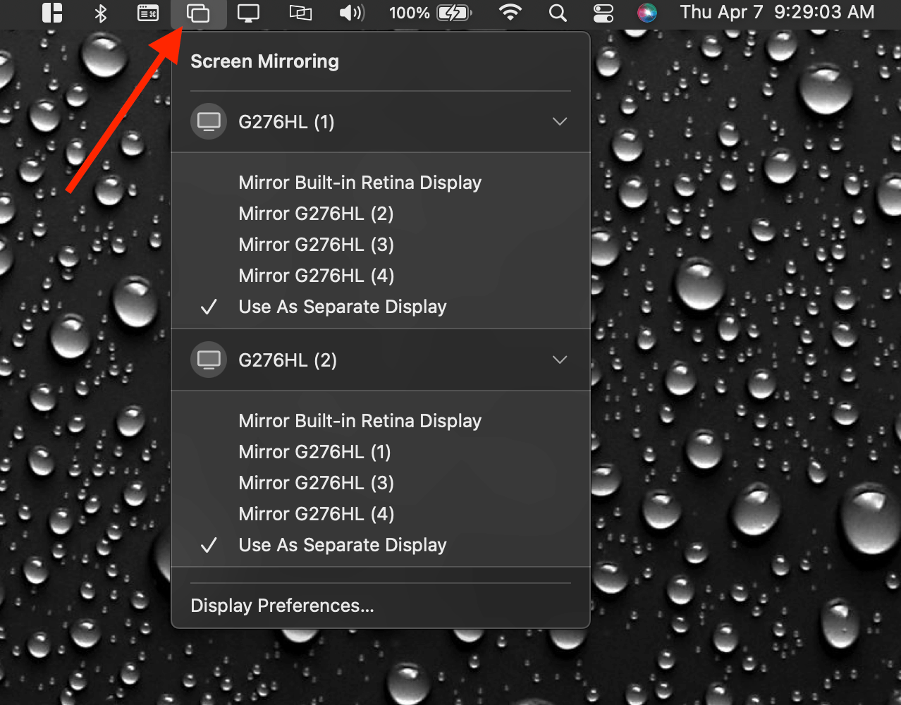 connect screen to macbook pro