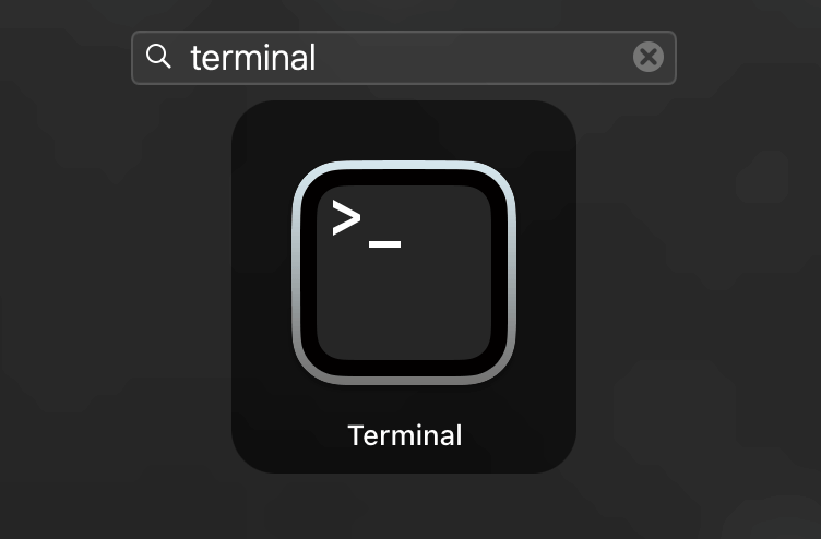  Terminal app