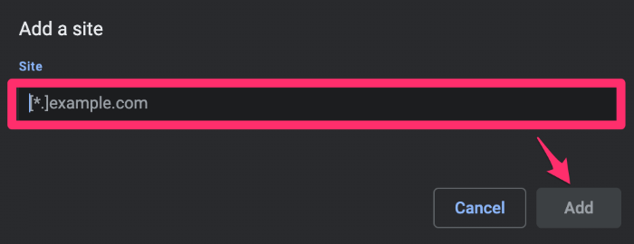  disable the pop up blocker for that website