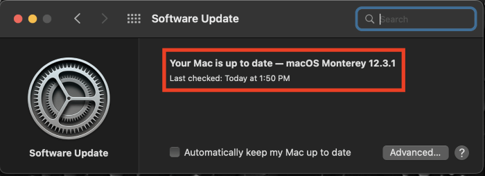 r new macOS updates