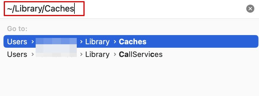 ~/Library/Caches