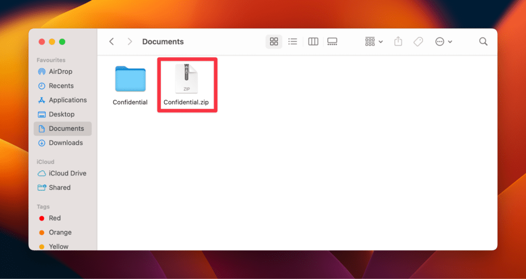 Password protected folder in Document Tab Password protected folder in Document Tab