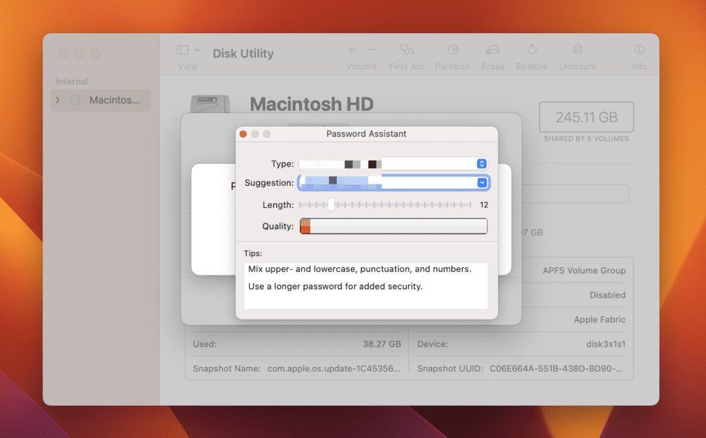 Password Assistant Password Assistant