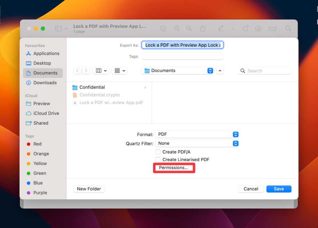 Permissions Permissions