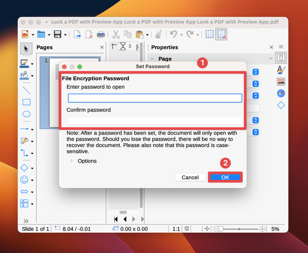 Add File Encryption Password Add File Encryption Password