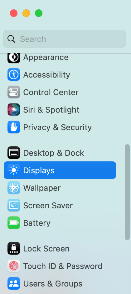 Reduce display resolution