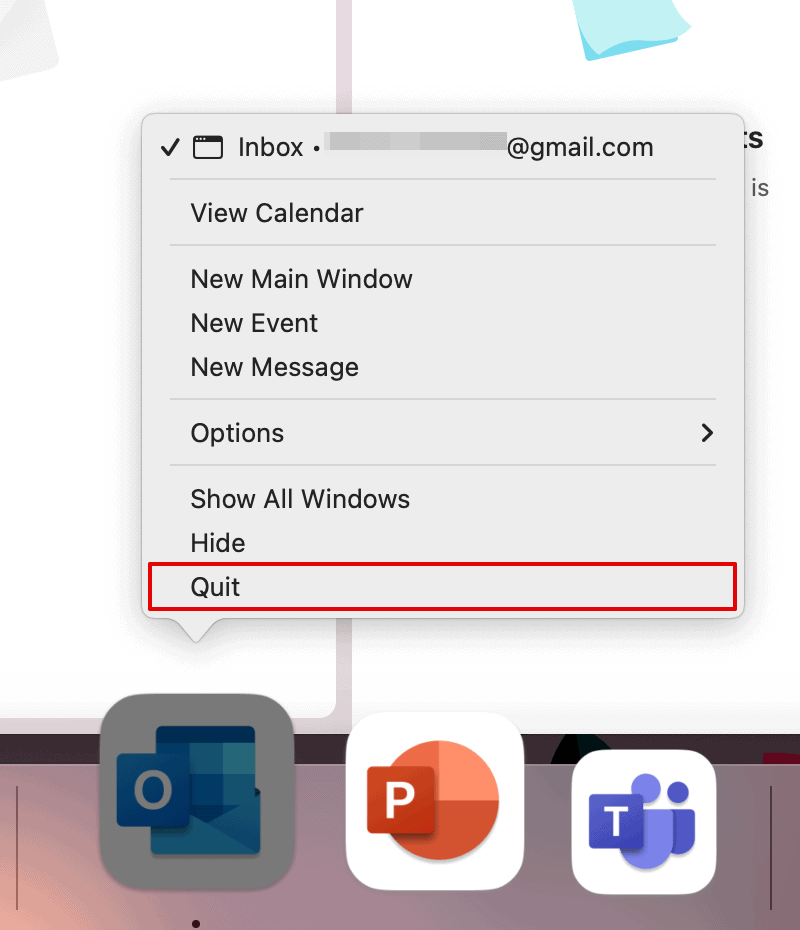 Quit all Office Apps