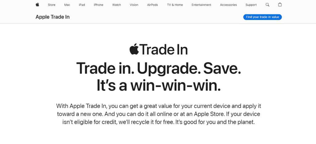 Apple's Trade-In Program