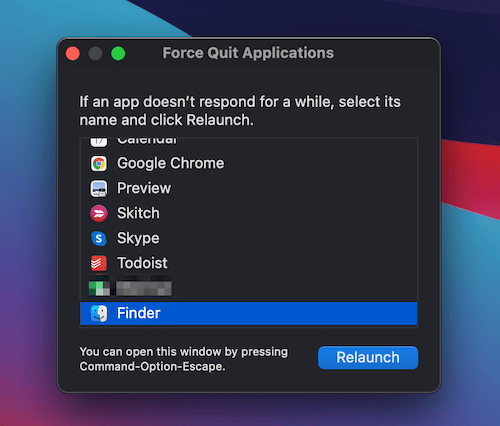 finder in mac keeps freezing