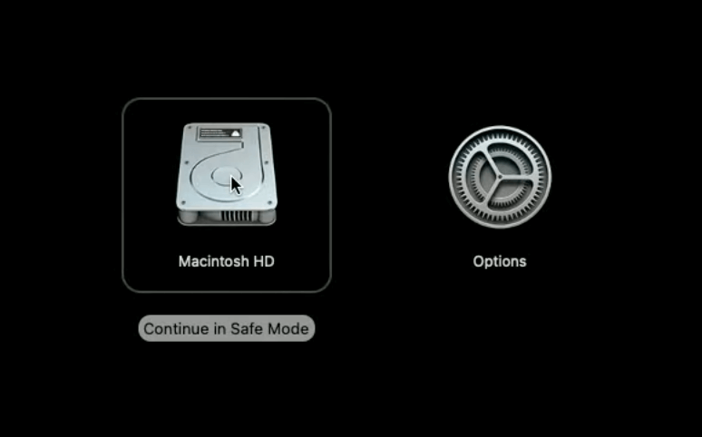 macbook pro safe mode boot