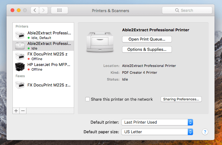 Printers Scanners For Mac