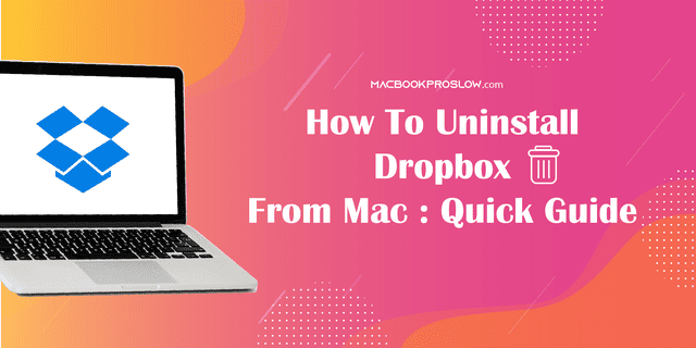 mac dropbox uninstall